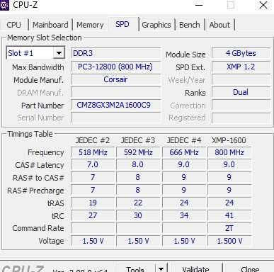 Pamięć RAM Corsair Vengeance DDR3 2x4GB 8GB 1600MHz