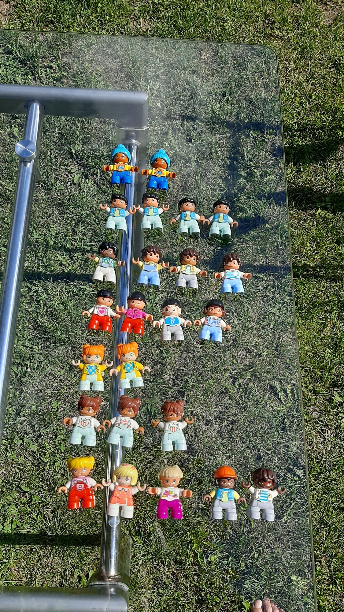 Ponad 90 szt Lego duplo ludziki ludziki