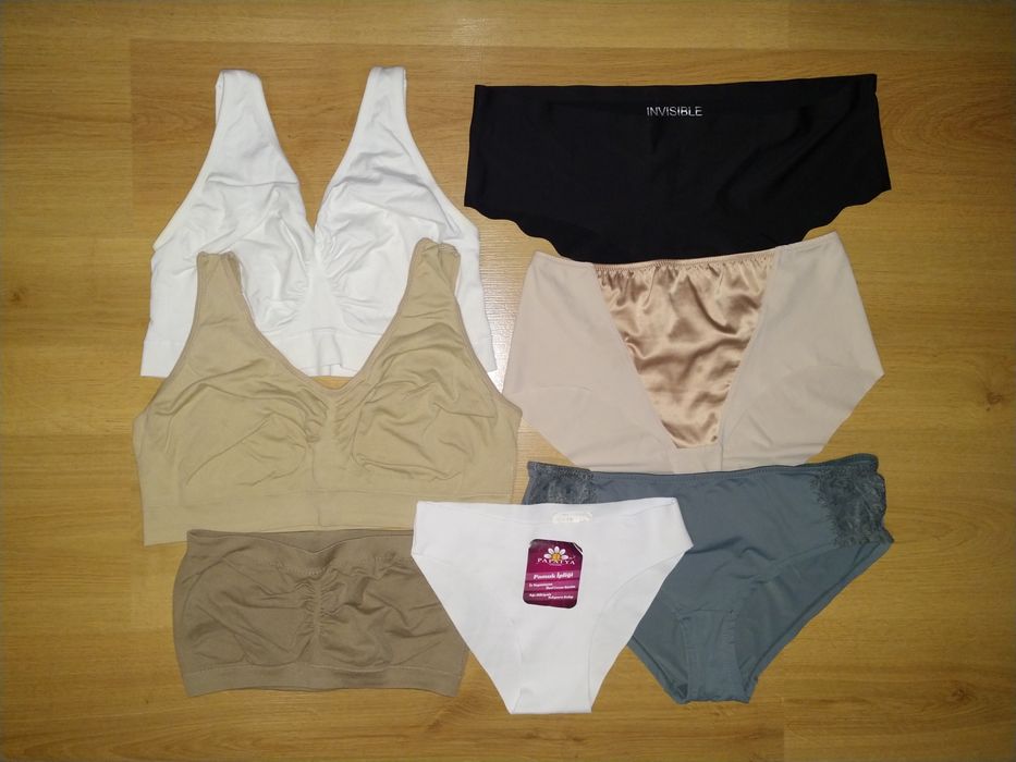 Женское бельё Купальники Трусы Бюстгальтер Топ Колготи капронові