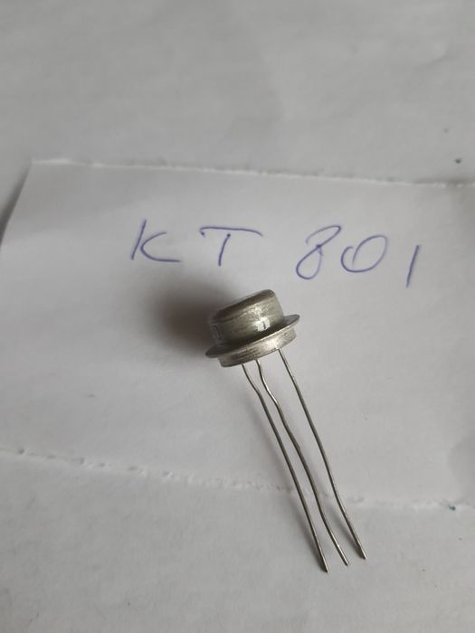 Транзисторы  МП25,  2Т801, КТ315, П307