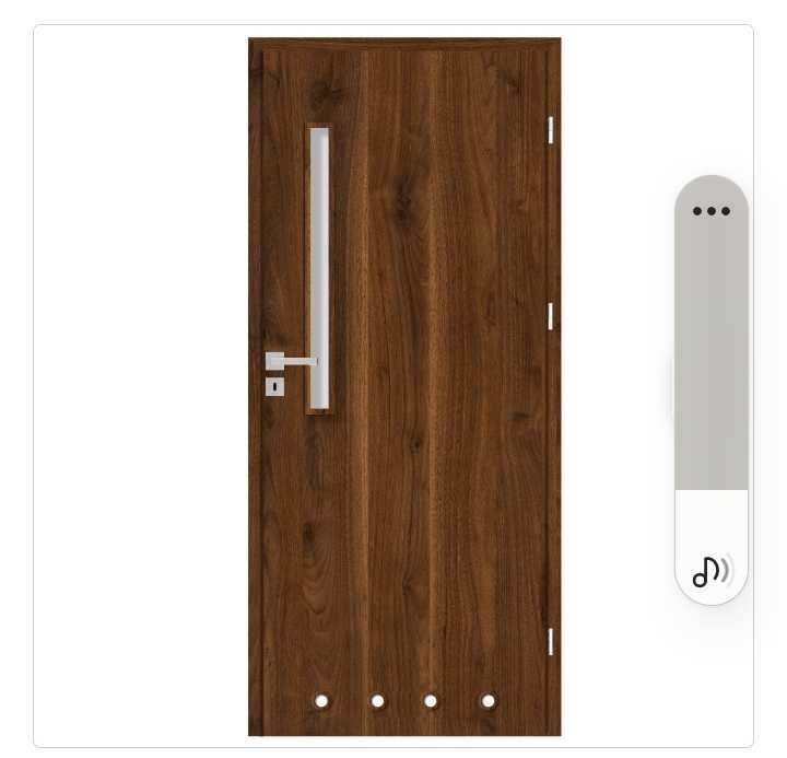 Drzwi nowe, łazienkowe 80, lewe