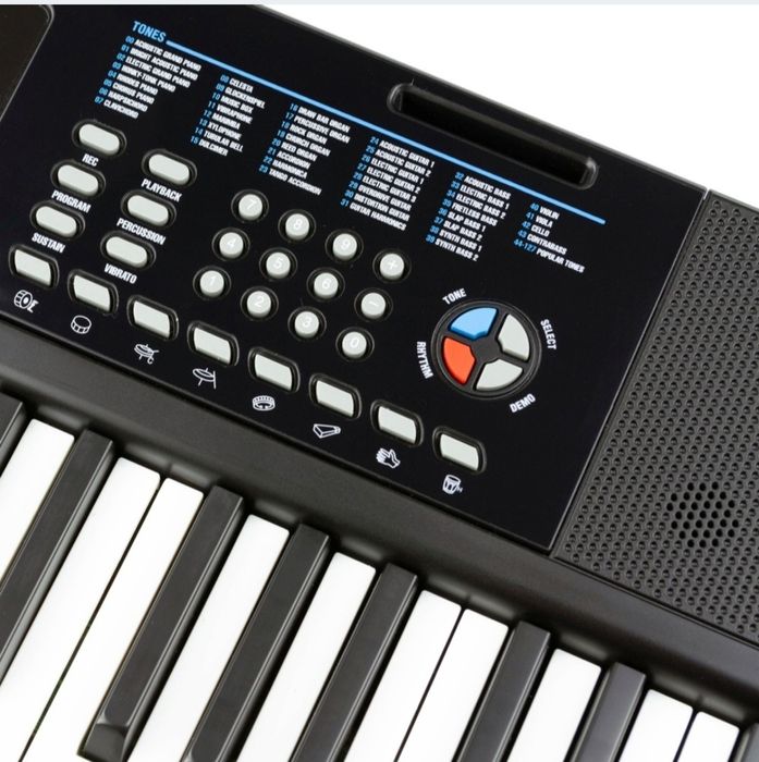 Keyboard Dla Początkujących i Dzieci 128 Rytmów LCD SM-61k