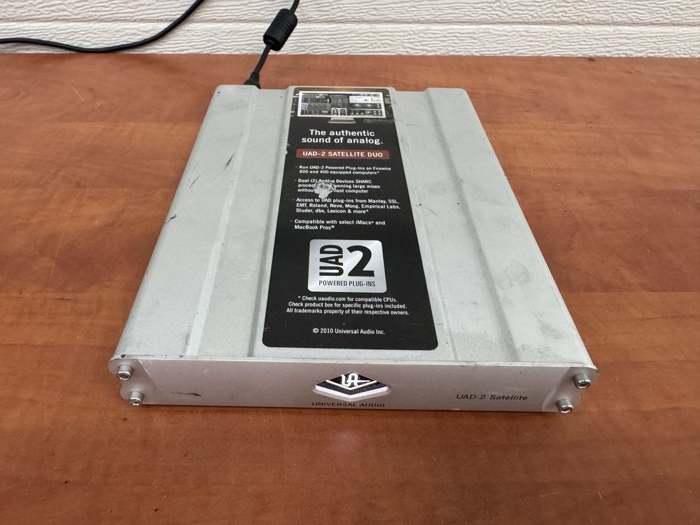 Interfejs z pluginami UAD 2 universal audio satellite duo dual nie spr