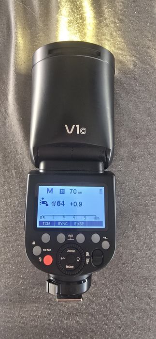 Flash Godox para Canon R series + emissor e receptor