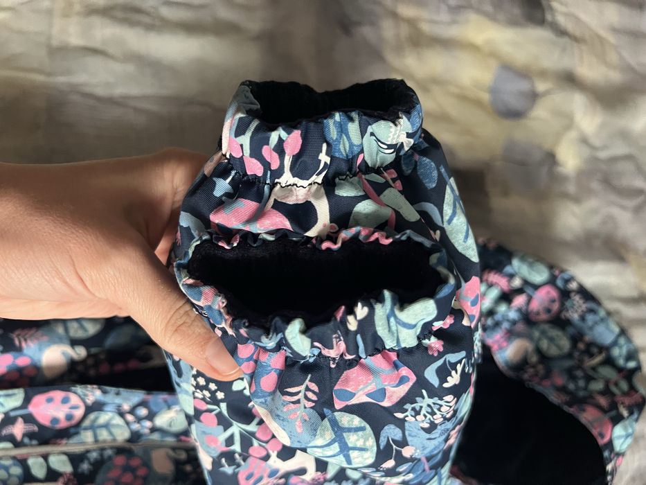 Дитячий зимовий термо суцільний комбінезон Reima Puhuri 86 розмір