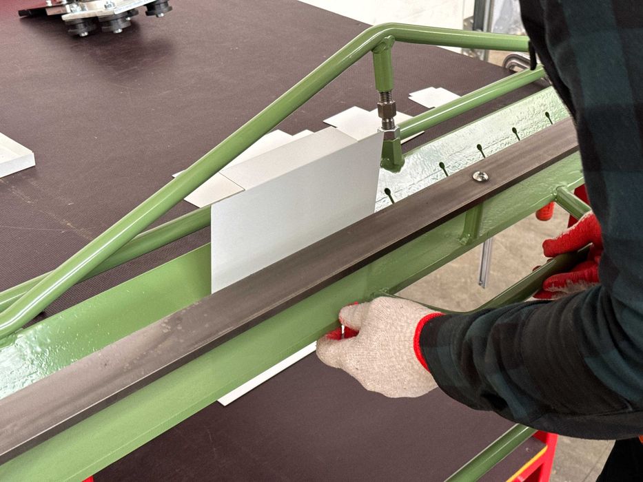 Zaginarka warsztatowa segmentowa ZRB-S 1250/1,2 mm Dachdecker NOWOŚĆ