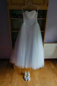 Sukienka ślubna Pratta + welon