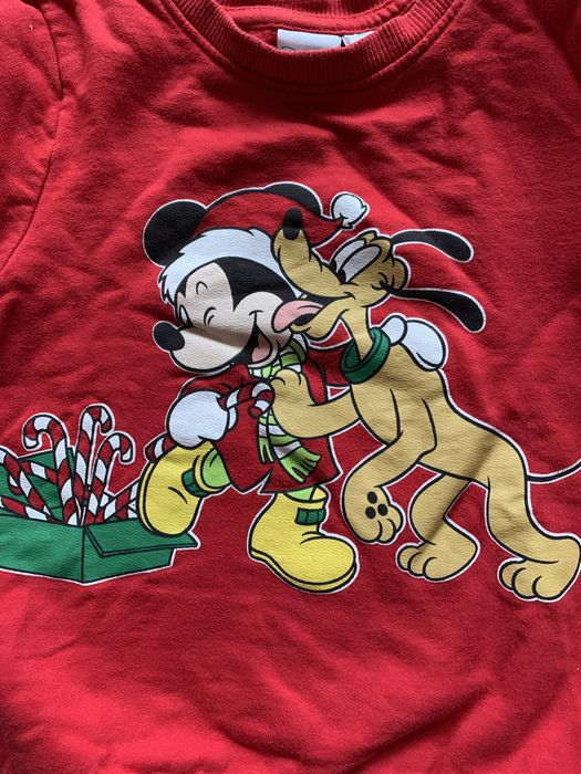 Bluza świąteczna Disney 86/92