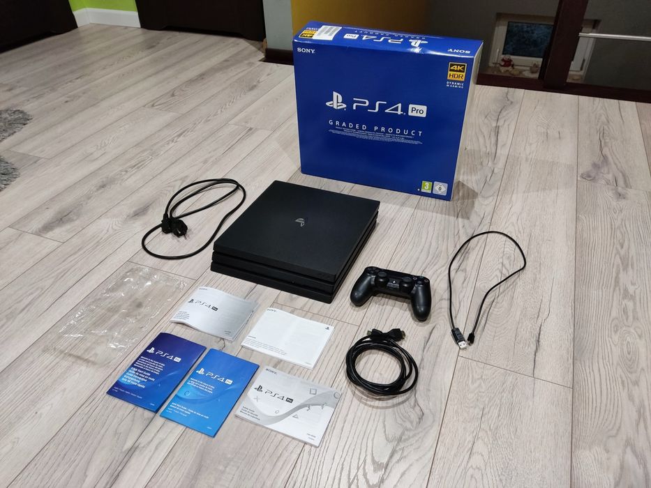 Sony PS4 Pro 1TB 4K Konsola EA FC 26 FORTNITE HITMAN 3 Szybka Wysyłka