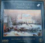 Puzzle 1000 el. Gibsons - Thomas Kinkade - Victorian Christmas II