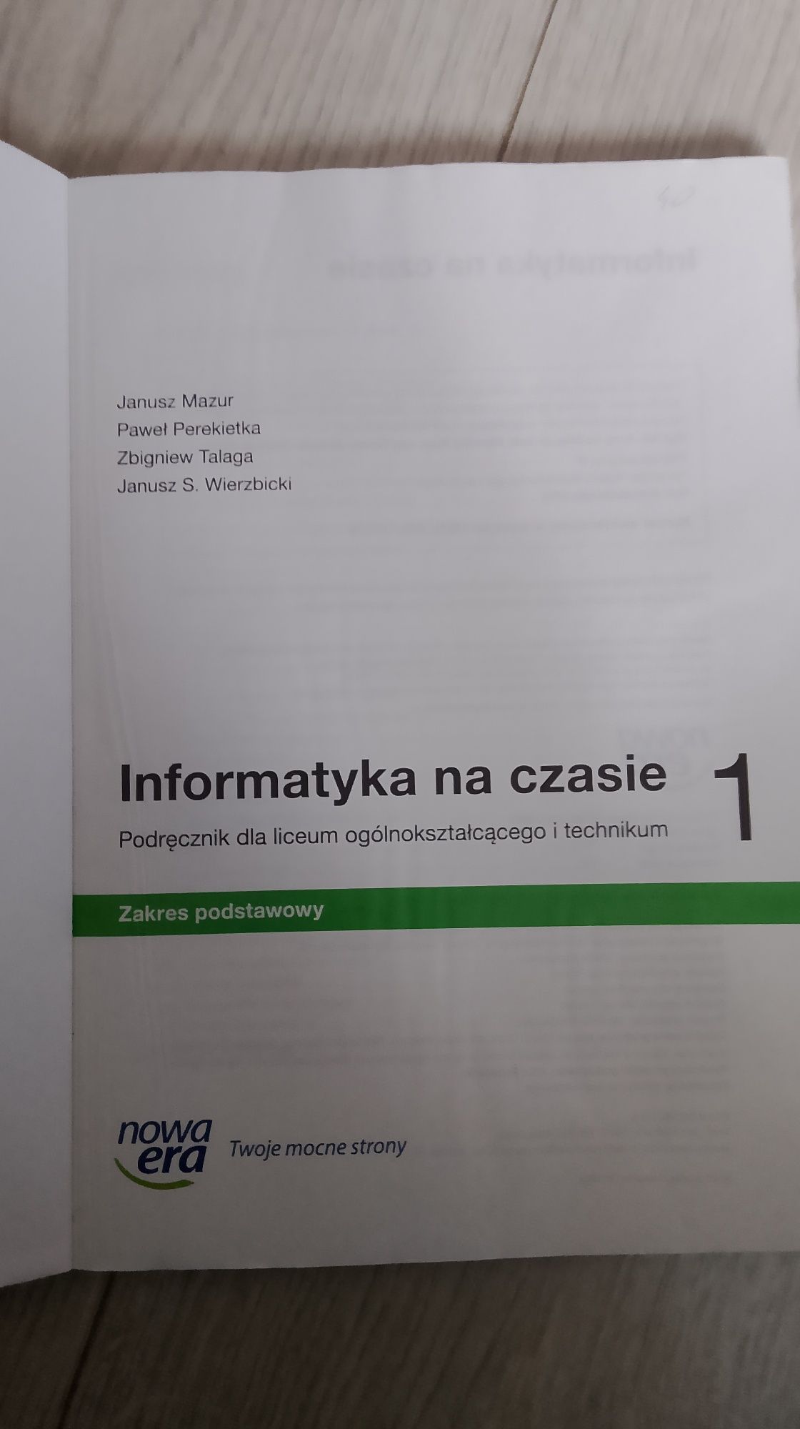 Informatyka na czasie 1