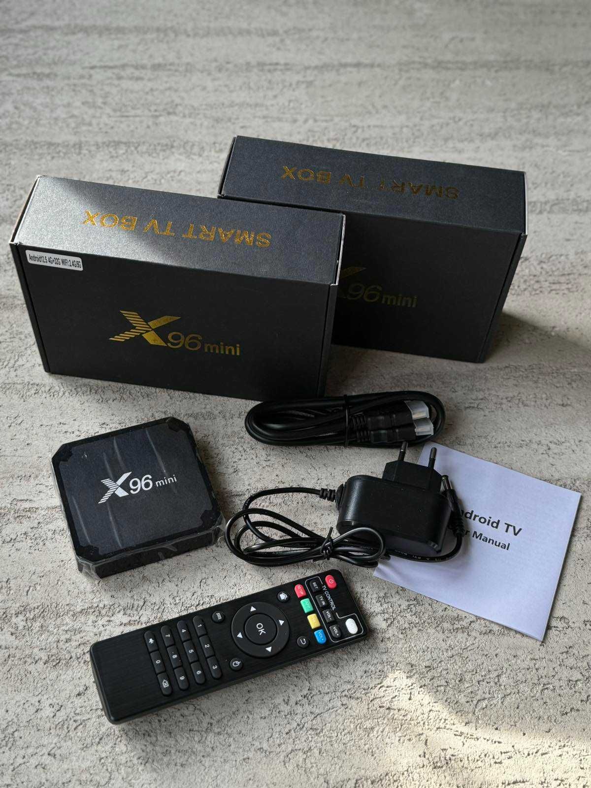 Смарт приставка андройд Smart TV Box X96 Mini 4GB 32GB,для телевизора