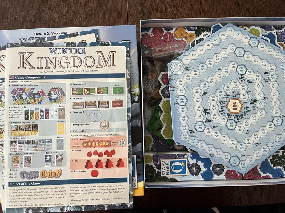 Winter Kingdom - gra planszowa ( królestwo w budowie)