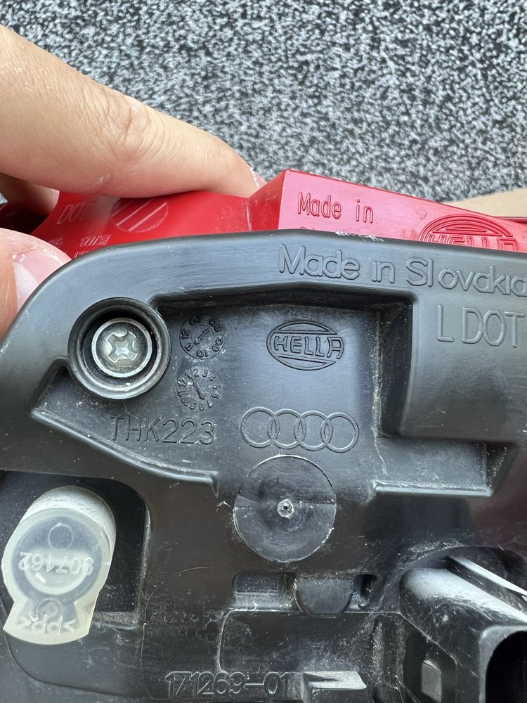 Lampy led Audi B8 sedan