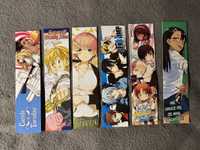 Zakładki manga, anime, dodatki do prenumerat