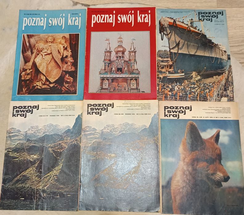 Magazyn poznaj swój kraj 18 sztuk