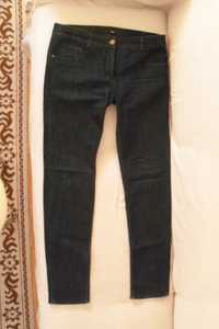 H&M granatowe spodnie jeansowe,damskie,rozm.44