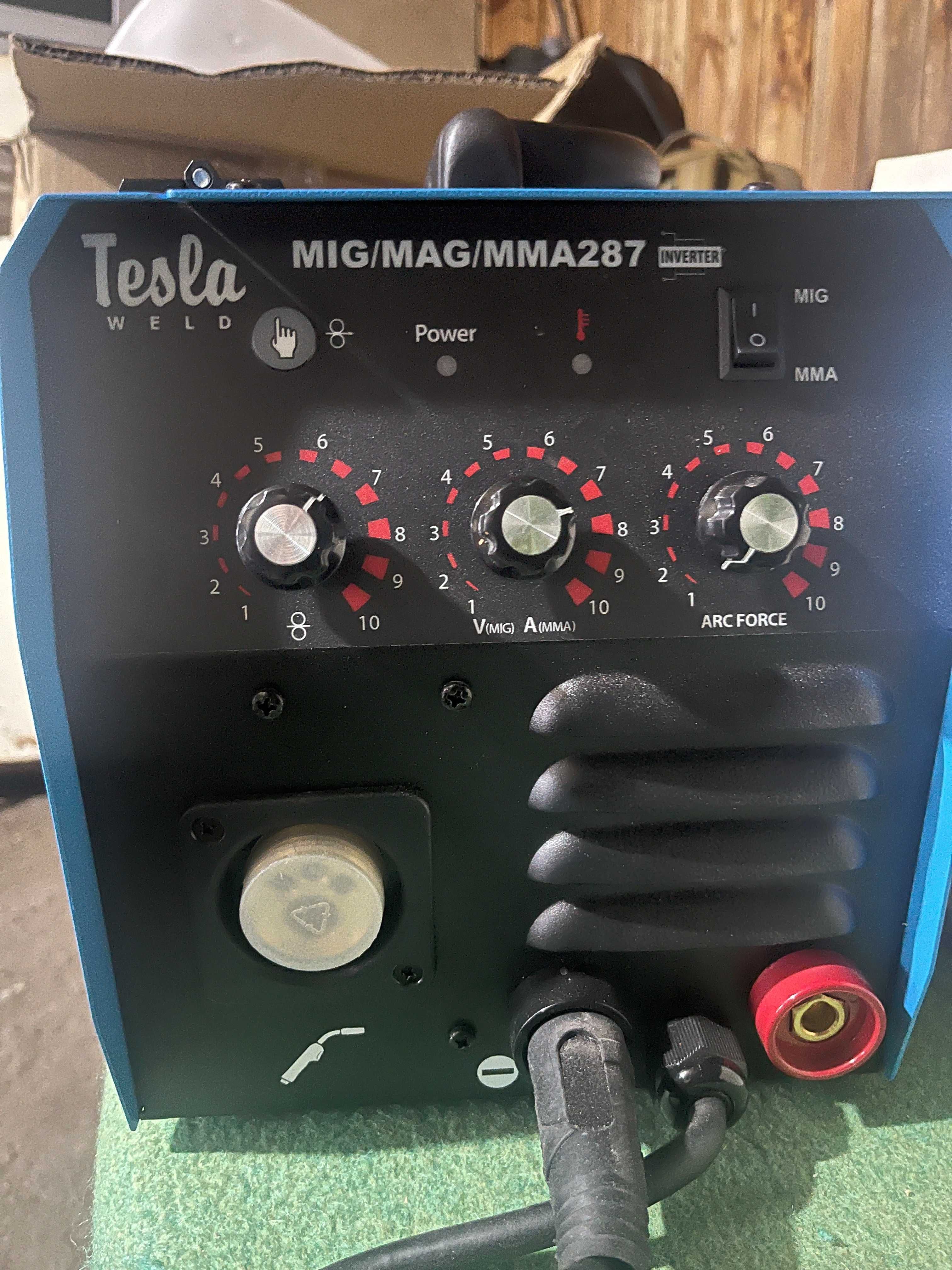 Зварювальний напівавтомат Tesla Weld MIG/MAG/MMA 287