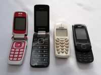 Stare telefony Nokia + Alcatel.