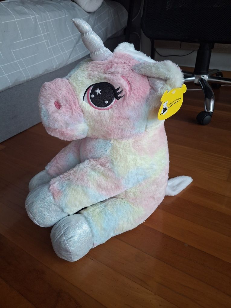 Peluche Unicórnio Arco-Íris
