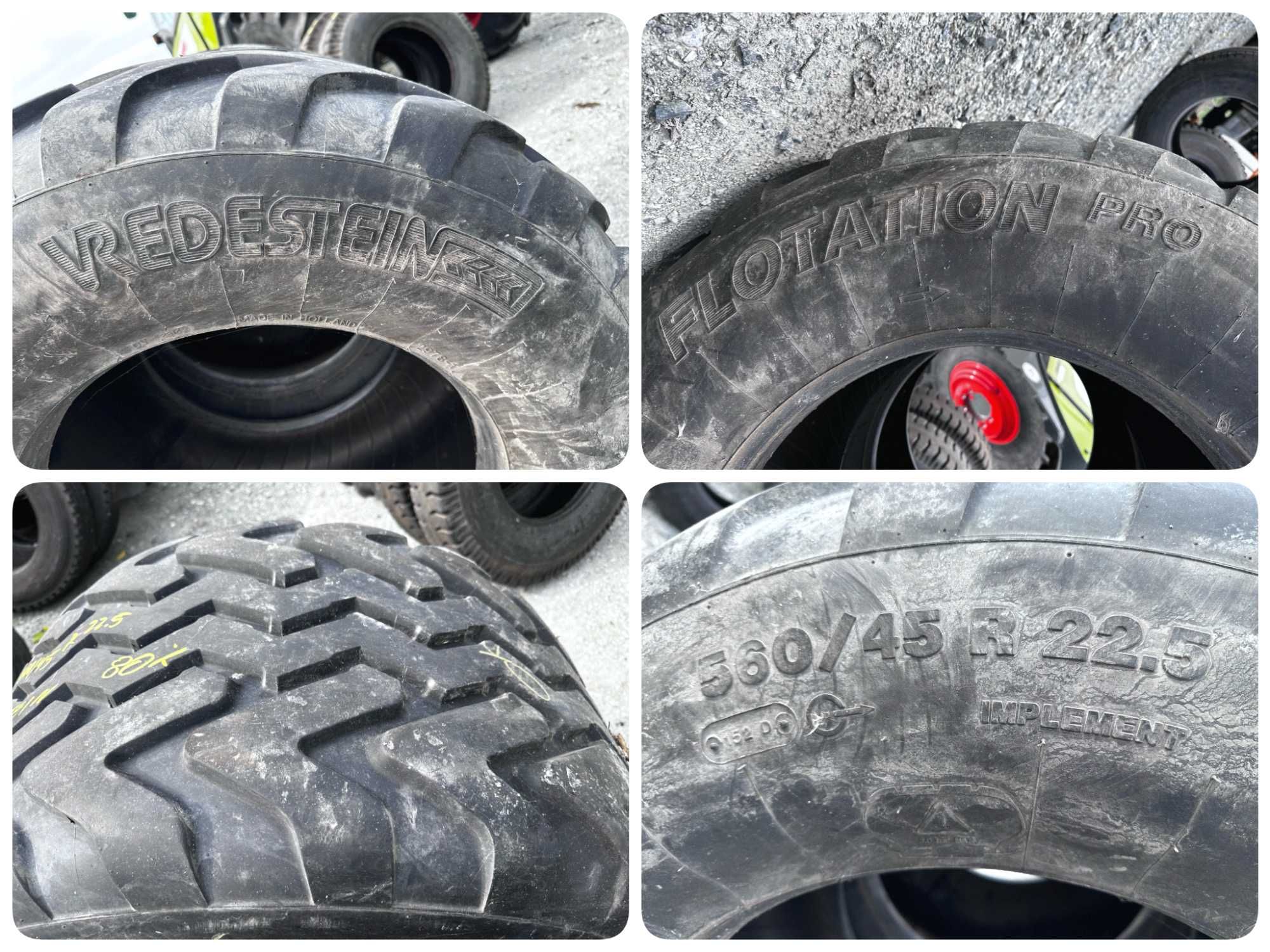 OPONA OPONY 560/45R22.5, 550/45R22.5 560/45-22,5 VREDESTEIN (80%)