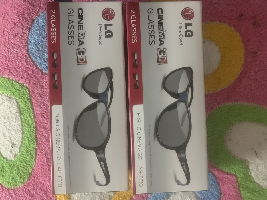 Нові 3 D окуляри LG