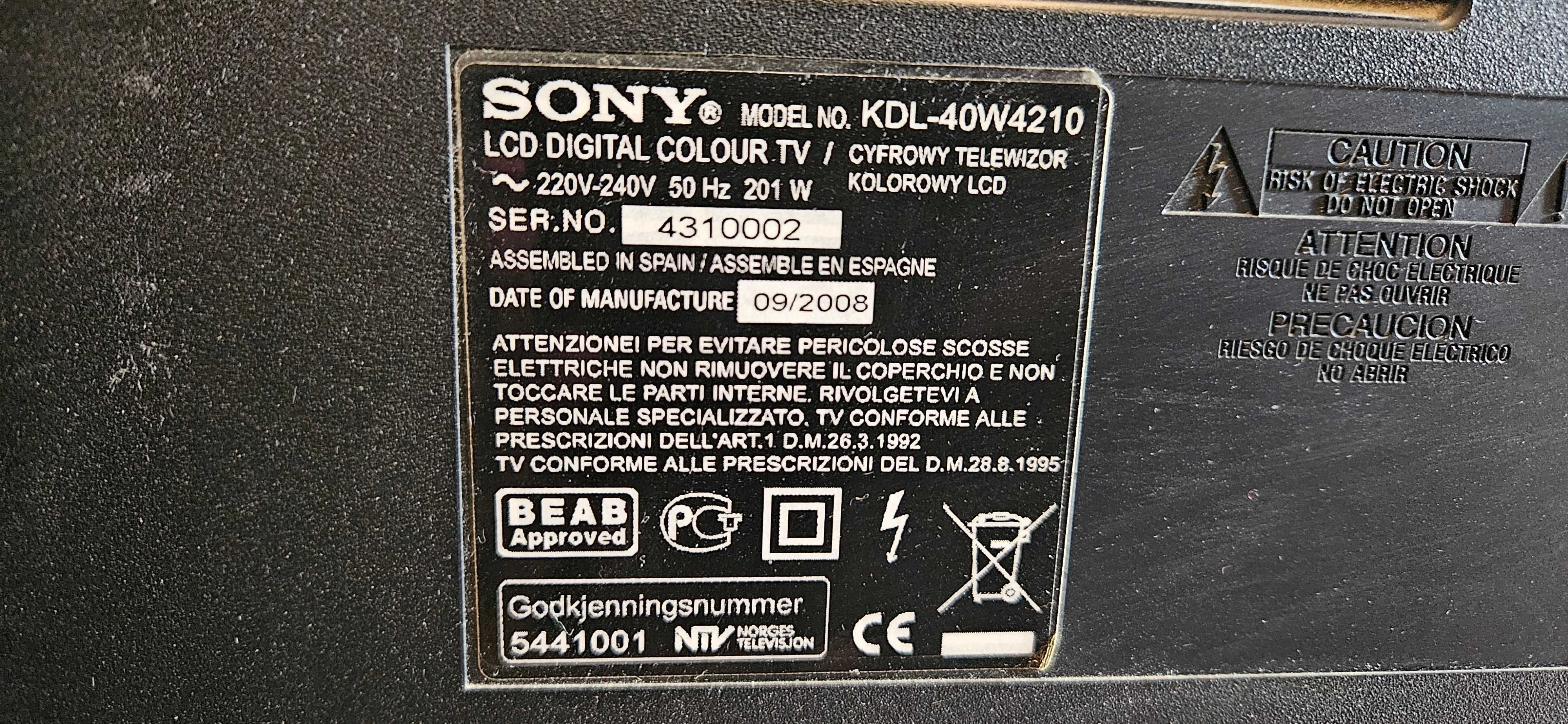 KDL-40W4210 Telewizor Sony Bravia FullHD