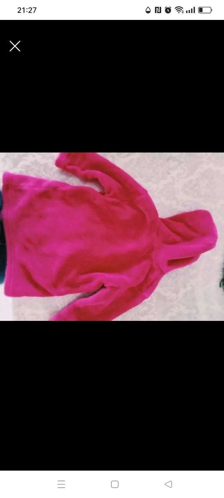 Robe rosa 12/18 meses