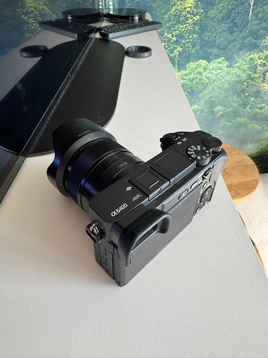 Aparat bezlusterkowiec Sony A6400 + obiektyw SEL35F18 *jak nowy*