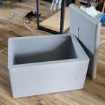 Nowy Styrobox, lodówka turystyczna: wymiary: 60x41x36