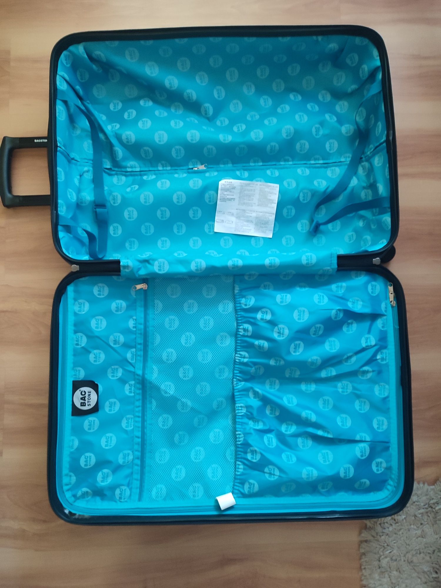 Walizka podróżna duża XL "BAGSTONE" - uszkodzona.