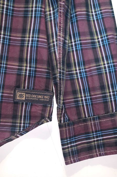 Camisa xadrez Red Oak L