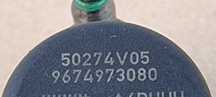 Wtrysk Wtryskiwacz 96.74973O8O 98O244868O 1,6 HDI ZMIERZONA CEWKA !!!