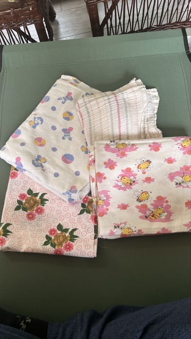 Пеленки байковая хлопковая ситцевая 4 шт цена за все 200