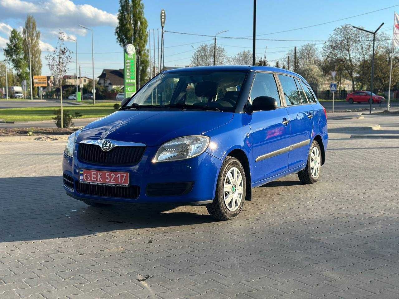 Skoda fabia 1.4 mpi газ-бенз . Без підфарбувань