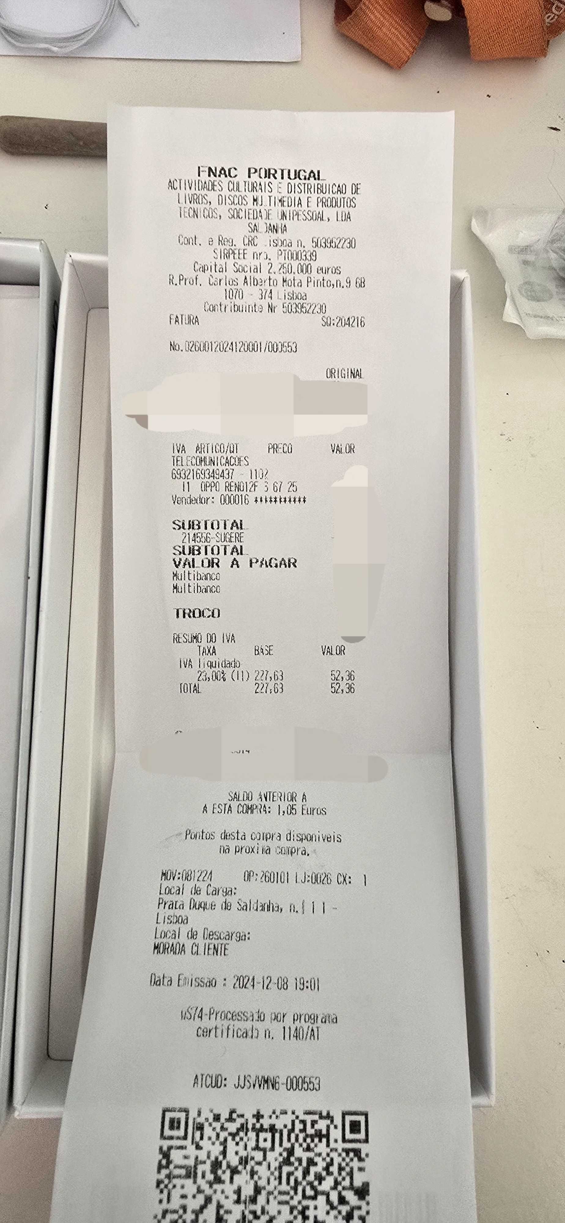Oppo reno 12F 8Gb 256Gb (c fatura)