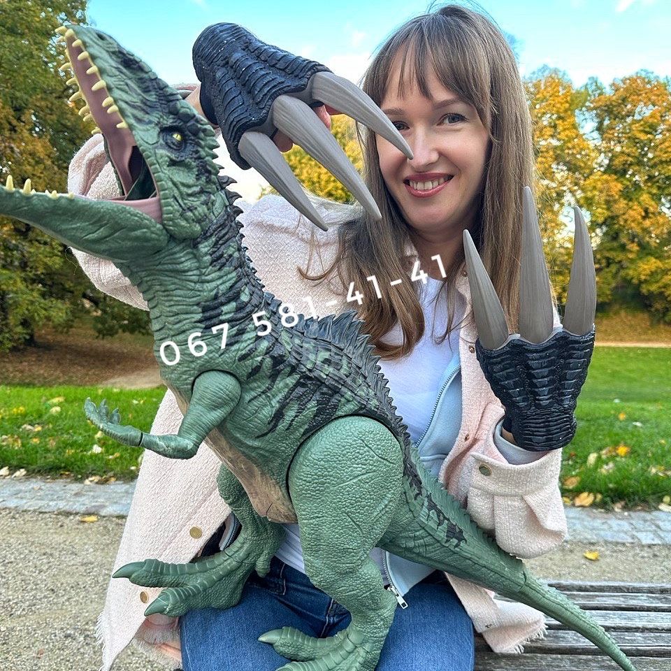 Jurassic World перчатки кігті динозавр Therizinosaurus