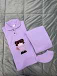 Pijama Lilás com boneca