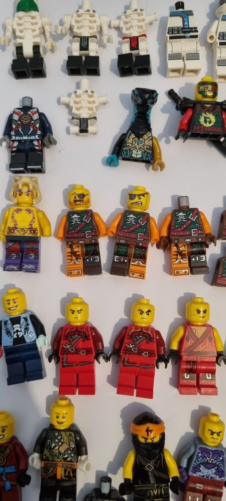 Lego ninjago, minifigurki, akcesoria, nakrycia