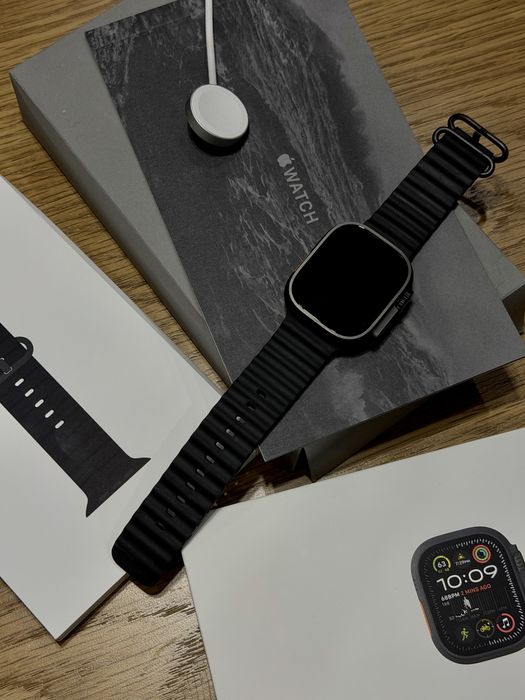 Apple Watch Ultra 2 GPS + Cellular 49 mm Black Titanium Case (MX4P3)