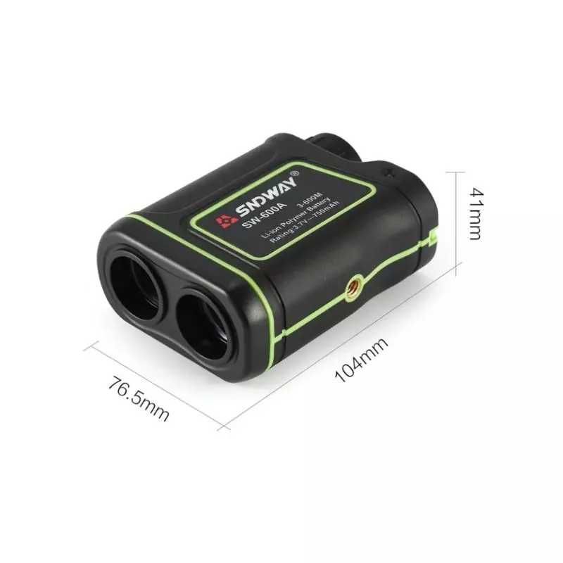 Dalmierz laserowy do polowania, golfa 600m SNDWAY SW-600A