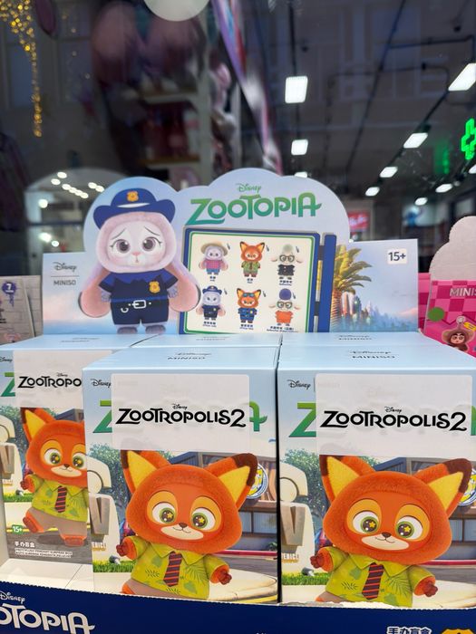 ОРИГІНАЛ НОВИНКА ‼️ Зоотрополіс Zootopia Мінісо іграшка брелок