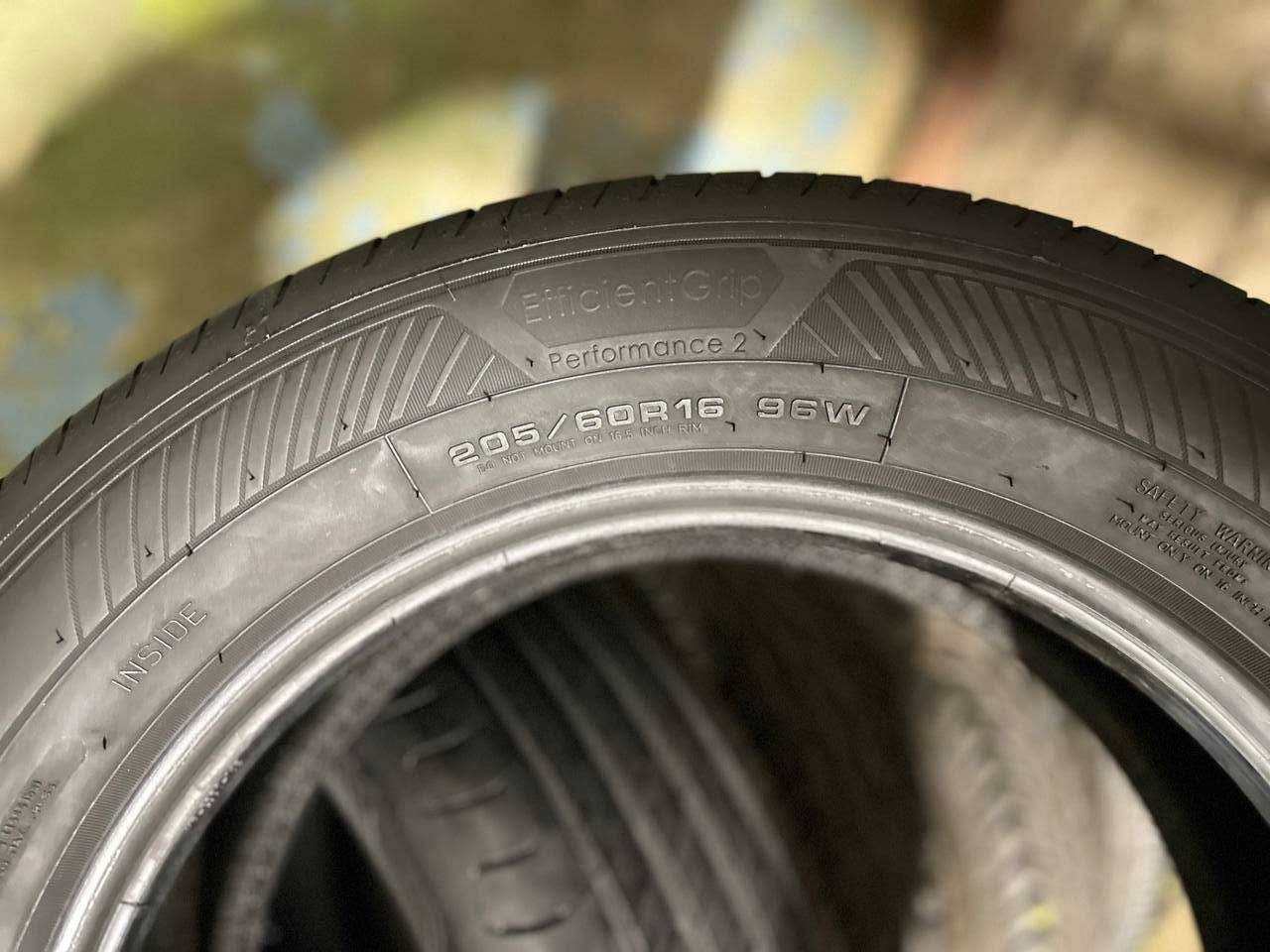 Літні шини 205/60 R16 Goodyear EfficientGrip Performance2 2шт Poland