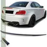 Spoiler Aileron Look M Performance para BMW Série 1 E82 2007 a 2013
