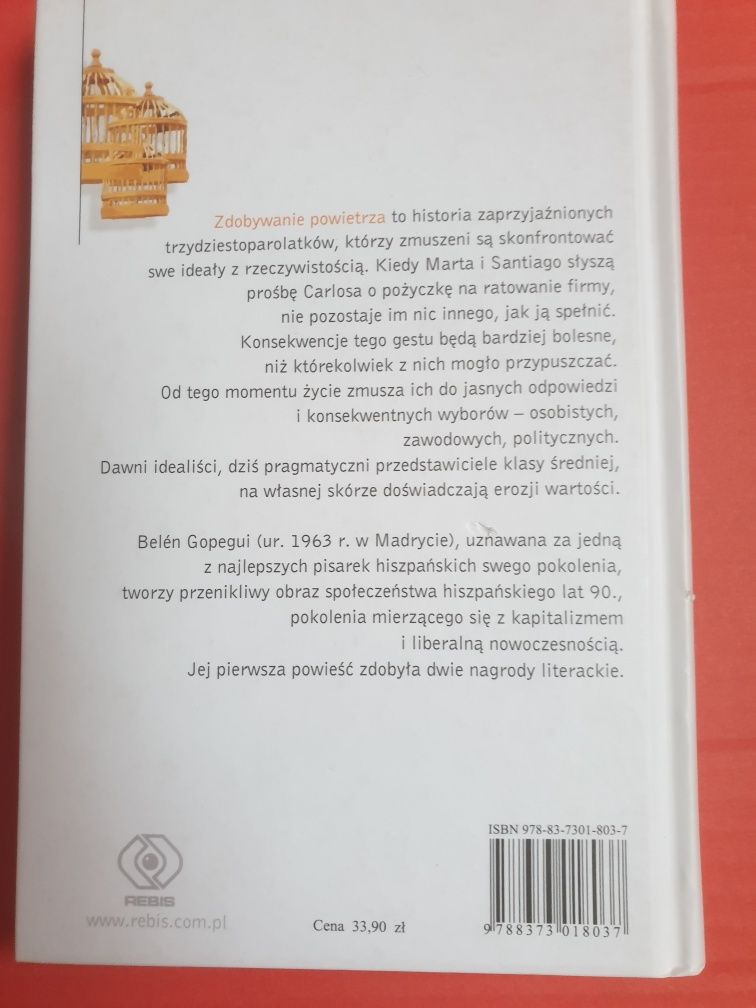 Książka "Zdobywanie powietrza" Belem Gopequi