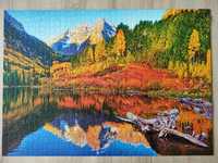Puzzle Trefl 1000 elementów - Jezioro Maroon, Aspen, Kolorado
