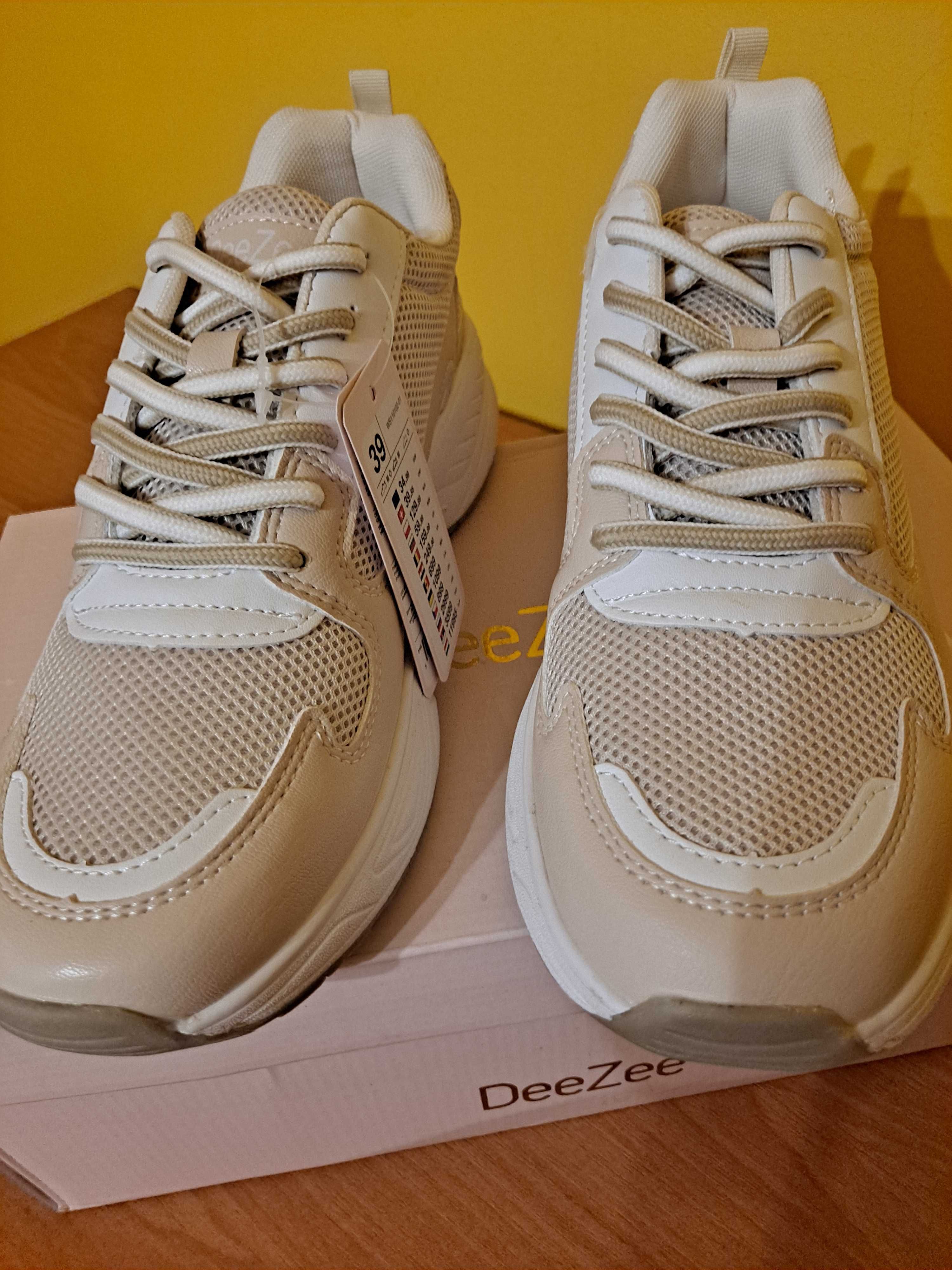 Buty sportowe dziewczęce firmy DeeZee rozmiar 39
