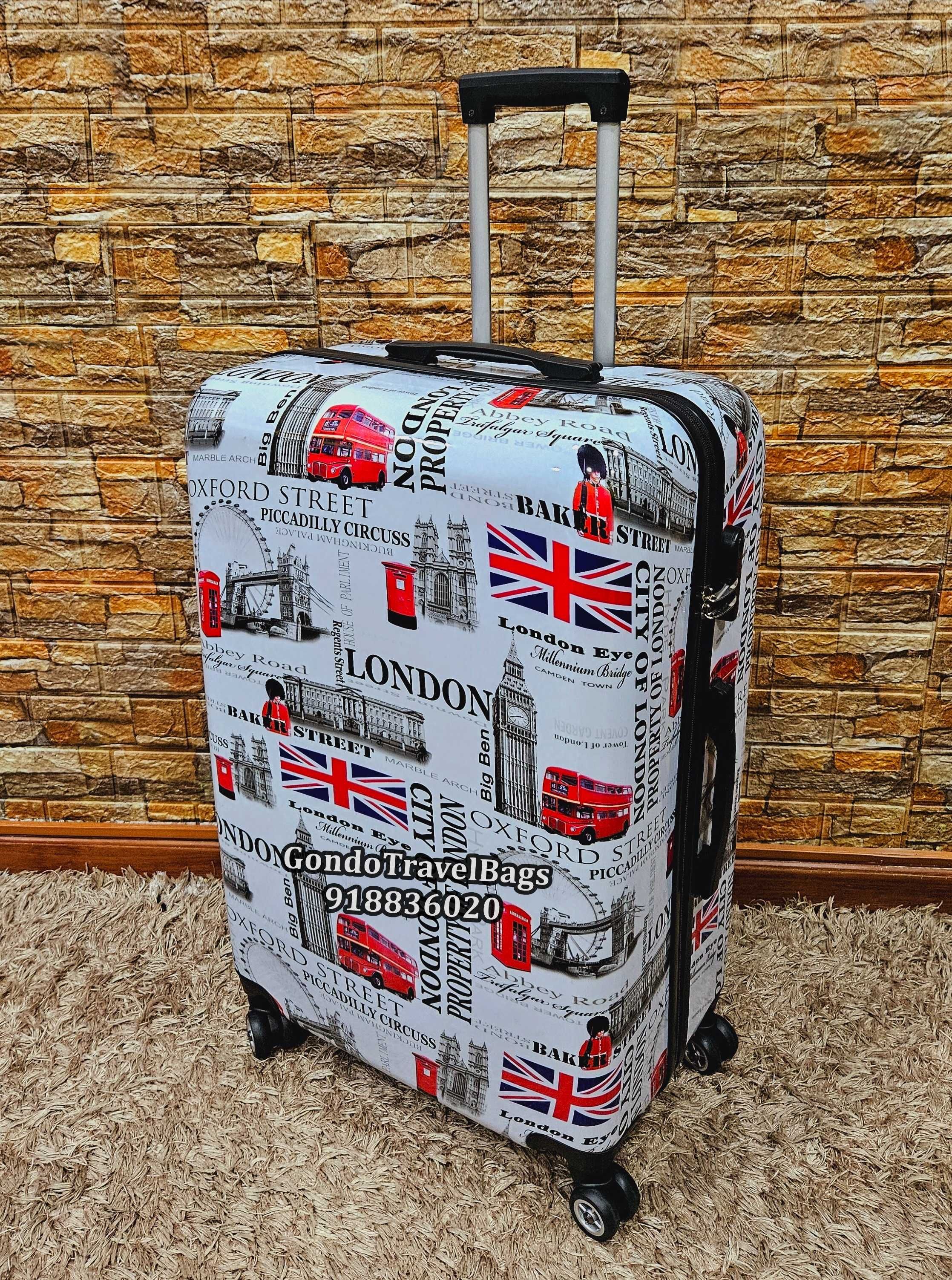 MALA PORÃO MÉDIA 23Kg - NOVAS - Policarbonato - Com Trolley Viagem