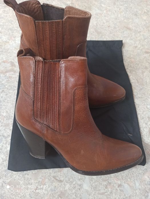 Ботильоны МассимоДути кожа р.38