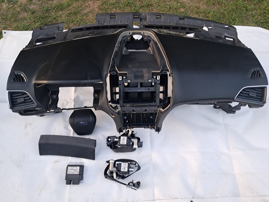Konsola air bag pasy Ford Edge mk2 komplet oryginal